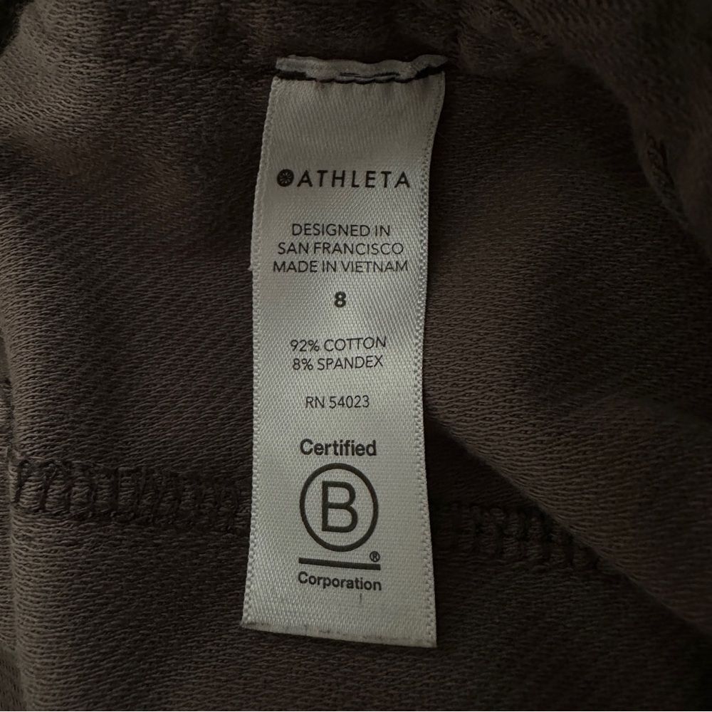Athleta Camo Farallon Joggers Pants Women’s Size 8 Olive Green - Picture 8 of 13